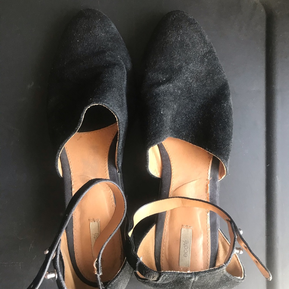 Leather heeled Shoes